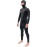 Гидрокостюм DAKINE MENS MISSION CHEST ZIP HOODED 6/5/4mm Blk, размер LT DK22M654HMZ (0604565453815)